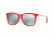 Ray-Ban RJ9063SF Sunglasses 701030-51 - Trasparent Red Rubber Frame, Green Mirror Silver Lenses