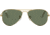 Ray-Ban RJ9506S Junior Aviator Sunglasses - Kids, Gold Green, 223/71-5013