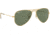 Ray-Ban RJ9506S Junior Aviator Sunglasses - Kids, Gold Green, 223/71-5013