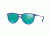 Ray-Ban RJ9538S Sunglasses 255/3R-50 - Rubber Green/blue Frame, Flash Green Lenses