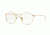 Ray-Ban ROUND METAL RX3447V Eyeglass Frames 2730-50 - Matte Gold Frame