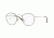 Ray-Ban ROUND METAL RX3447V Eyeglass Frames 2970-47 - Silver On Top Blue Frame