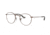 Ray-Ban ROUND METAL RX3447V Eyeglass Frames 3074-50 - Sand Trasparent Brown
