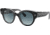 Ray-Ban Roundabout RB2192 Sunglasses, Black On Transparent, 47, RB2192-12943M-47