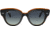 Ray-Ban Roundabout RB2192 Sunglasses, Black On Transparent Brown, 47, RB2192-132241-47