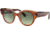 Ray-Ban Roundabout RB2192F Sunglasses, Havana On Transparent Green, 47, RB2192F-1325BH-47
