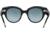 Ray-Ban Roundabout RB2192F Sunglasses, Black On Transparent, 47, RB2192F-12943M-47