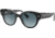 Ray-Ban Roundabout RB2192F Sunglasses, Black On Transparent, 47, RB2192F-12943M-47