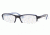 Ray-Ban Eyeglasses RX5164 with No-Line Progressive Rx Prescription Lenses, Top Blue On Azure Striped Frame / 54 mm Prescription Lenses