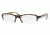 Ray-Ban Eyeglasses RX5164 with No-Line Progressive Rx Prescription Lenses, Top Brown On Brown Striped Frame / 52 mm Prescription Lenses