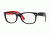 Ray-Ban New Wayfarer Eyeglasses RX5184 with Rx Prescription Lenses 2479-52 - Top Black On Texture Red Frame