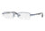 Ray-Ban RX6237 Single Vision Prescription Eyeglasses 2510-5318 - Matte Dark Blue Frame