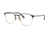 Ray-Ban RX6375F Eyeglass Frames 3051-55 - Matt Black On Rubber Gold