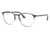 Ray-Ban RX6375F Eyeglass Frames 2950-55 - Gunmetal Top Blue Frame