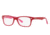 Ray-Ban RY1531 Eyeglass Frames 3761-48 - Pink Transparent On Top Bordeaux Frame