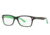 Ray-Ban RY1531 Eyeglass Frames 3764-48 - Green Transparent On Top Black Frame