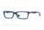 Ray-Ban RY1534 Bifocal Prescription Eyeglasses 3587-46 - Top Blue On Azure Transp Frame