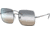 Ray-Ban Square RB1971 Sunglasses - Women's, Gunmetal, 54, RB1971-004-GH-54