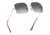 Ray-Ban SQUARE RB1971 Sunglasses 914778-54 - , Blue Gradient Blue Polar Lenses