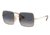 Ray-Ban SQUARE RB1971 Sunglasses 914778-54 - , Blue Gradient Blue Polar Lenses