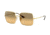 Ray-Ban SQUARE RB1971 Sunglasses 9150AC-54 - , Photo Orange Gradient Brown Lenses