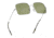 Ray-Ban SQUARE RB1971 Sunglasses 91974E-54 - , Green Bottle Lenses