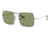 Ray-Ban SQUARE RB1971 Sunglasses 91974E-54 - , Green Bottle Lenses