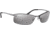 Ray-Ban Top Bar Sunglasses RB3183 004-82-6315 - Gunmetal Frame / Polarized Gray Mirror Silver Grad. Lenses