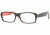 Ray-Ban RX5223 Progressive Prescription Eyeglasses 2479-5417 - Top Black On White / Red Frame