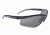 Remington T-71 Safety Glasses, Black Frame, Smoke Lens 20C