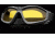 Revision Military Eyewear Bullet Ant Tactical Goggle Basic Kit - Yellow High-Contrast Lens, Black Frame 4-0045-0131