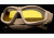 Revision Military Eyewear Bullet Ant Tactical Goggle Basic Kit - Yellow High-Contrast Lens, Tan Frame 4-0045-0138