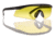 Revision Large Sawfly Shooting Glasses, Black Frame, Yellow Hight-Contrast Lens, Black, 4-0077-0121