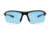 Revo Crux C Single Vision Prescription Sunglasses, Black Frame, Polarized, RE 1021 01 BLSV