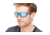 Revo Maverick Single Vision Prescription Sunglasses, Crystal Grey Frame, Polarized, RE 1098 00 BLSV