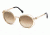 Roberto Cavalli RC1030 Sunglasses - Shiny Rose Gold Frame Color, Brown Mirror Lens Color