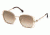 Roberto Cavalli RC1031 Sunglasses - Shiny Rose Gold Frame Color, Brown Mirror Lens Color