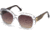 Roberto Cavalli RC1041 Sunglasses - Crystal Frame Color, Brown Mirror Lens Color