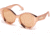 Roberto Cavalli RC1099 Sunglasses - Shiny Pink Frame, Brown Mirror Lenses, 58 mm Lens Diameter RC10995872G