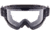 Rothco ANSI Ballistic OTG Goggle System, Interchangeable Smoke/Clear/Yellow Lenses, Black Frame, 1723-Black