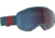 SCOTT Faze II Goggle, Neon Red/Aruba Green/Enhancer Blue Chrome, 2718167411347