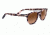 Serengeti Andrea Sunglasses,Pink Tortoise Frame,Gradient Drivers Round Lens 8466