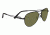 Serengeti Brando Sunglasses, Pilot Satin Black Frame, 555nm Lens 7886