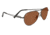 Serengeti Brando Sunglasses, Pilot Shiny Dark Gunmetal Frame, Drivers Lens 7885