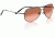 Serengeti Medium Aviator Progressive Rx Sunglasses - Henna