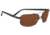 Serengeti Palladio Single Vision Rx Sunglasses Satin Black Frame 7566