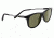 Serengeti Pavia Sunglasses, Shiny Black Frame, Polarized 555nm Lens, 8195