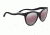 Serengeti Valentina, Polarized Sedona Bi mirror, Round/Cat-Eye, Female, Satin Black/Satin Silver, Medium 8570