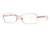 Sferoflex Eyeglasses SF2536 with Rx Prescription Lenses, Select Frame Color / Lens Diameter Light Pink Frame / 52 mm Prescription Lenses