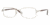 Sferoflex SF 2551B Eyeglasses Styles Gold White Frame w/Non-Rx 51 mm Diameter Lenses, 440-5117, Sferoflex SF 2551B Eyeglasses Styles Gold White Frame w/Non-Rx 51 mm Diameter Lenses